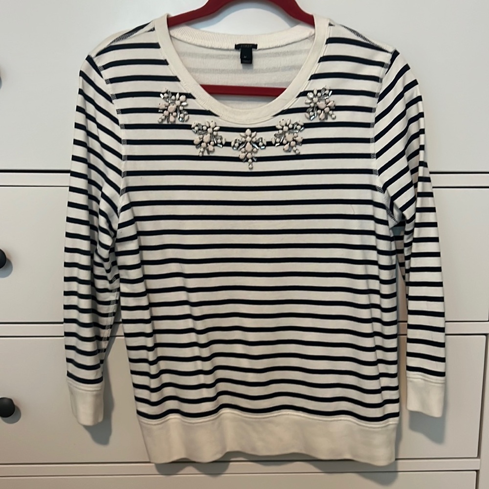 J Crew cotton sweater/pull over